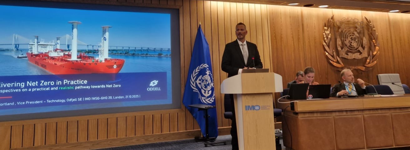 Erik Hjortland for IMO