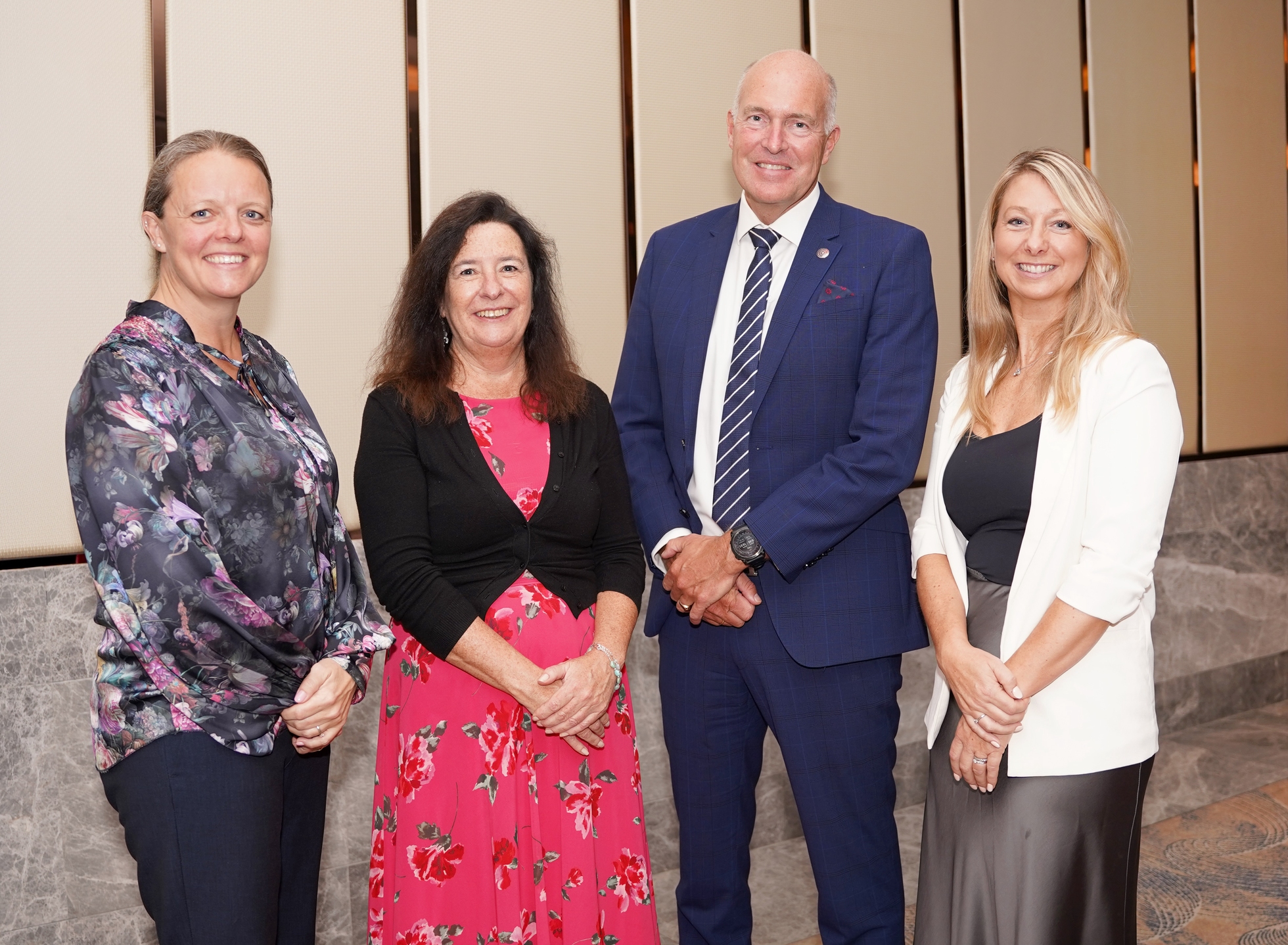 From left: Dorte Christensen - Hafnia, Ann Shazell - Cargill International (previous Chair), Øistein Jensen, Cecilie Müller Torbrand - MACN