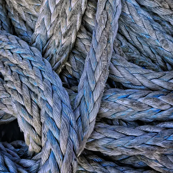 Close up of ropes
